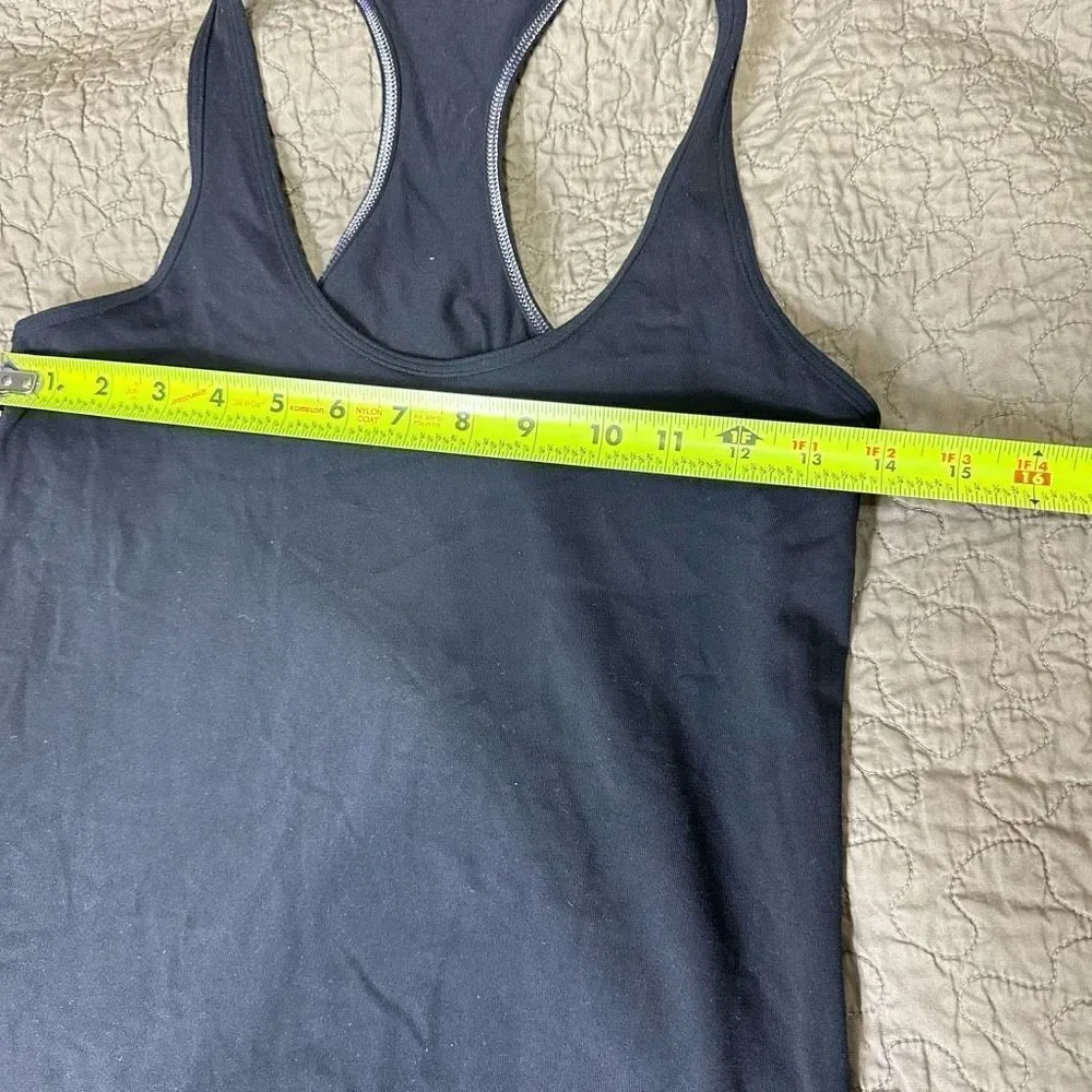 Lululemon black tank top size 6. A645